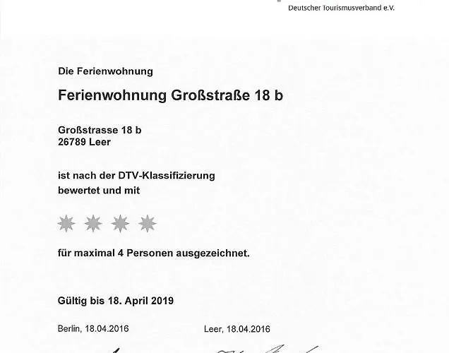 Apartament Grossstrasse 18 B